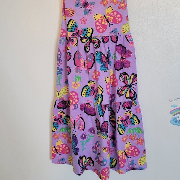 Purple butterfly dress by Children's Place, Size 10/12 - Picture 4 of 4